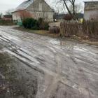 Zdjęcia drogi w m. Kazimierz w gm. Skomlin, wykonane 3 marca 2026 roku (dwa tygodnie...