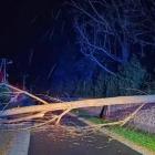 Zdjęcia z nocnej interwencji w Świątkowicach / fot.: OSP Chojny