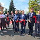 Na zdjęciu uroczyste otwarcie wyremontowanej drogi w Wistce / fot.: Sławomir Rajch