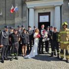 Zdjęcia ze ślubu Mateusza i Oliwi / fot.: OSP Sulmierzyce
