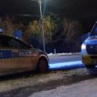 Zdjęcie z miejsca nieszczęśliwego zgonu obcokrajowca na Starych Sadach w Wieluniu /...