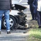 Zdjęcia z wypadku pod Wieluniem / fot.: Sławomir Rajch