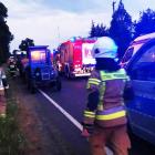 Wypadek Nowy Świat pod Wieluniem / fot.: Sławomir Rajch