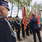 Na zdjęciu uroczystość poświęcenia nowego wozu ratowniczo-gaśniczego w OSP Załęcze...