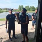 Na zdjęciu zawody wędkarskie na zbiorniku Pietrzyków II tura o tytuł mistrza koła PZW...