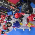 Na zdjęciu grupa przedszkolna. fot. Taekwon-do SKT. Niedźwiedź.