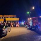 Na zdjęciu akcja gaszenia pożaru w zakładzie Wielton w Wieluniu / fot.: Sławomir Rajch...