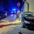 Zdjęcia z wypadku w Praszce, na jednym ze skrzyżowań / fot.: OSP w Praszce