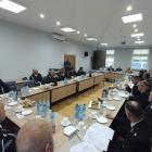Na zdjęciach walny zjazd oddziału miejsko-gminnego ZOSP RP w Działoszynie i wybory...