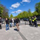 Na zdjęciu demonstracja w sprawie tragicznej śmierci Damiana Pawełoszka z Rząśni /...