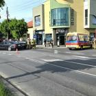 Na zdjęciu wypadek na Sieradzkiej w Wieluniu. Zderzenie dwóch aut / fot.: Sławomir Rajch