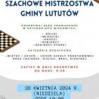Szachowe Mistrzostwa Gminy Lututów już w tę niedzielę.