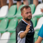 Na zdjęciu trener Warty Działoszyn Adrian Teodorczyk