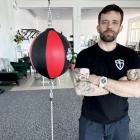 Na zdjęciu Rafał Kinast, trener personalny klasy międzynarodowej i właściciel studia...