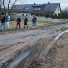 Zdjęcie drogi w m. Zadole w gminie Skomlin / fot.: Sławomir Rajch