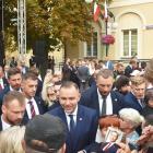 fot.: Sławomir Rajch - wizyta prezydenta RP w Wieluniu