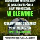 Zarząd drużyny prowadzi nabór do młodzieżowego zespołu Orionu.fot.Orion Olewin.