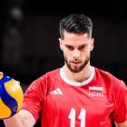 Przyjmujący polskiego zespołu, Aleksander Śliwka/fot. Przegląd Sportowy 