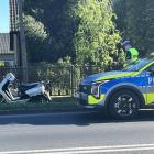 Zdjęcie pokazuje interwencje policji podczas zdarzenia. / fot.: Adam Adrjanek