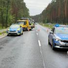 Zdjęcia ze śmiertelnego wypadku na DK45 / fot.: MARIO FOTO prostozopolskiego.pl
