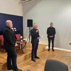 Zdjęcie pokazuje spotkanie z autorami książki w Muzeum Ziemi Wieluńskiej. / fot.: Adam...