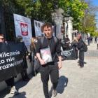 Na zdjęciu demonstracja w sprawie tragicznej śmierci Damiana Pawełoszka z Rząśni /...