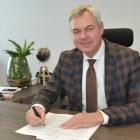 Na zdjęciu wójt gminy Rząśnia - Tomasz Stolarczyk/fot. Kulisy Powiatu 