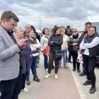 Zdjęcie pokazuje konferencje na targowisku, zwołaną przez Pawła Rychlika. / fot.: Adam...