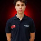 Na zdjęciu Piotr Kuś/fot. Wieluń Baumatech Cycling Team 
