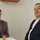 Zdjęcie z oficjalnego oddania do użytku dwóch dróg po modernizacji w gminie Biała /...