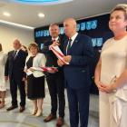 Na zdjęciu uroczysta gala wręczenia stypendiów wójta gminy Czarnożyły za rok szkolny...