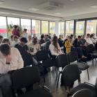 Zdjęcie pokazuje rozstrzygnięcie XIV międzypowiatowego konkursu języka angielskiego i...