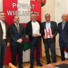 Na zdjęciu uroczyste podsumowanie współzawodnictwa sportowego szkół z terenu powiatu...