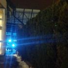 Zdjęcie z miejsca nieszczęśliwego zgonu obcokrajowca na Starych Sadach w Wieluniu /...