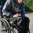 Na zdjęciu Damian Szkudlarek, 25-latek z Sokolnik, sparaliżowany po wypadku...