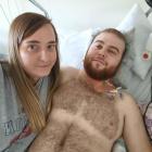 Na zdjęciu Damian Wojtanowicz i Aneta Perliceusz z Bieniądzic w gminie Wieluń. Damian...
