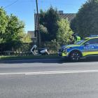 Zdjęcie pokazuje interwencje policji podczas zdarzenia. / fot.: Adam Adrjanek