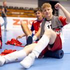 Na zdjęciu Bartosz Rzepczyński - libero wypożyczony ze Skry Bełchatów najbliższy sezon...