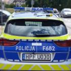 Na zdjęciu interwencja policji. Potrącenie dziecka na pasach w Wieruszowie / fot.: KPP...