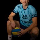 Na zdjęciu libero - Kacper Skopiński, zostaje na sezon 2025/2026, fot. Martyna Preś 