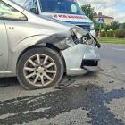 Na zdjęciu wypadek na Piłsudskiego w Działoszynie / fot.: kulisy.net