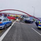 Na zdjęciu tragiczny wypadek na S8. Nie żyją cztery osoby / fot.: Policja Województwa...
