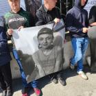 Na zdjęciu demonstracja w sprawie tragicznej śmierci Damiana Pawełoszka z Rząśni /...