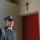 Na zdjęciu uroczyste poświęcenie i otwarcie nowego garażu w OSP Gaszyn (gm. Wieluń) /...