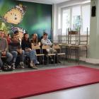 Zdjęcie z imprezy edukacyjno-integracyjnej w ZS nr 3 w Wieluniu „Bezpieczni razem....