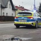 Zdjęcie z miejsca wypadku w Wieluniu na skrzyżowaniu 18 Stycznia i Sadowej / fot.:...