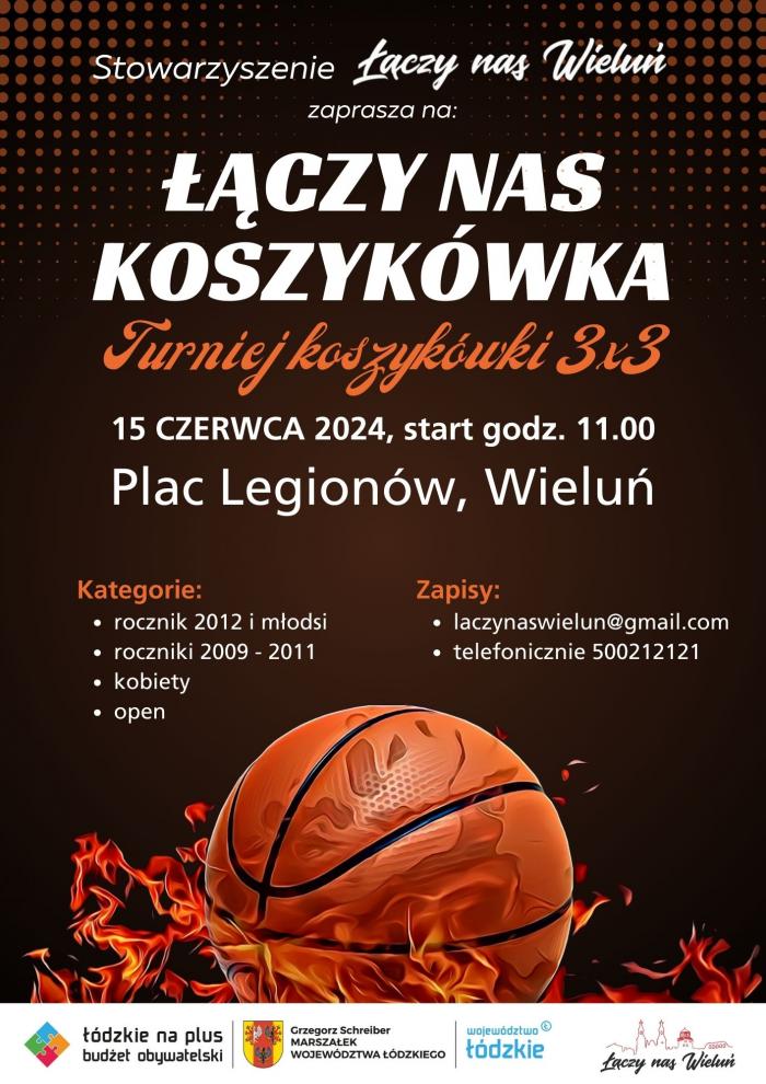 Łączy nas koszykówka plakat