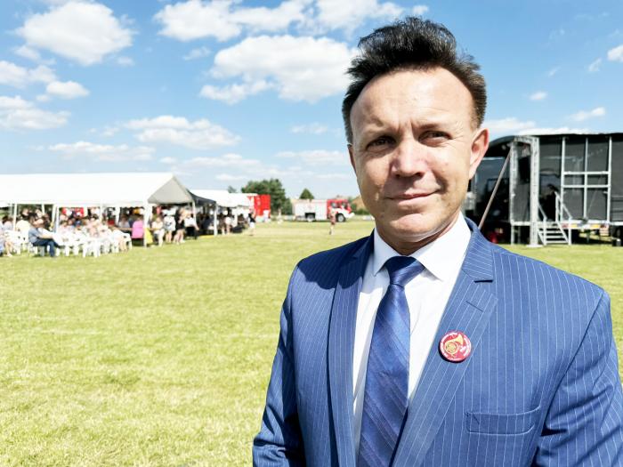 Wójt gminy Biała Grzegorz Mielczarek / fot.: Sławomir Rajch