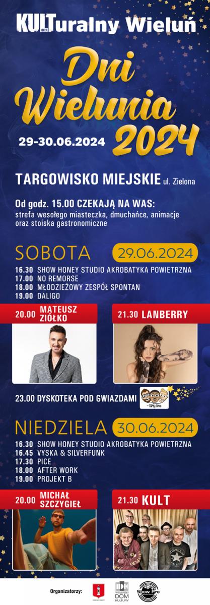Dni Wielunia 2024 plakat