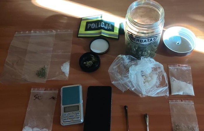 Wieluń. Policja skonfiskowała narkotyki i środki odurzające 